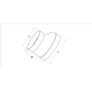 AW Redukcja kanałów okrąg.(fi 200/150)