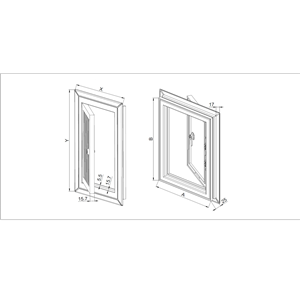 AW Maskownica komorowa PCV 30x50 MKOM34