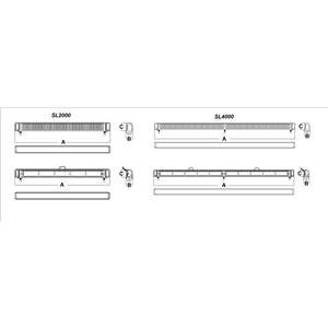 AW Nawiewnik okienny Slimline 4000