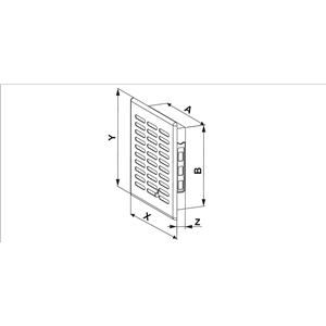 AW Osłona went. 14x14 T -EKO T03