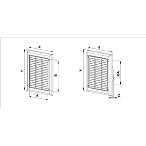 AW Osłona went. 24x24 TUS.
