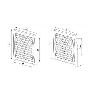 AW Osłona went. "LUNA" TUŻS 14x21 TL4