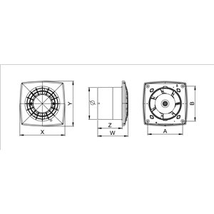 AW Wentylator wyciag.VEGA  WGB150T      E0007848W