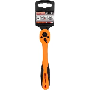 Grzechotka wygięta powlekana 1/2", 72 zęby