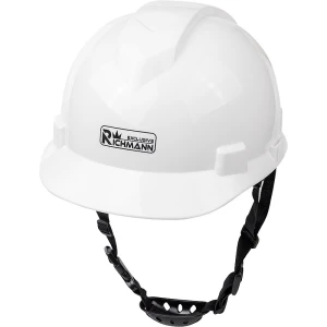 Kask ochronny HDPE, mocowanie 4-punktowe, biały