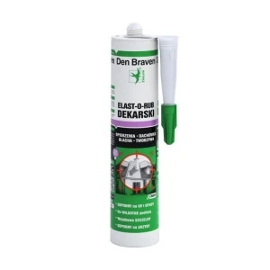 Uszczelniacz dekarski kauczukowy Bostik Elast-O-Rub bezbarwny, 280 ml