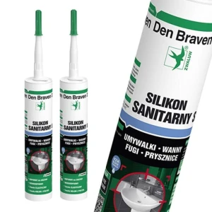 Silikon sanitarny Bostik, biały, 280 ml