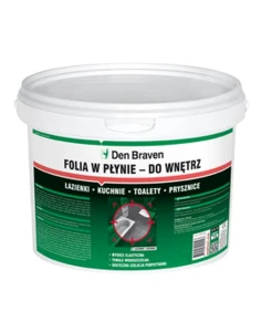 Folia w płynie Bostik Sanitary Foil, do wnętrz, zielona, 6,0 kg