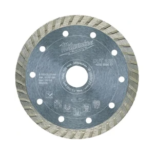 Tarcza diamentowa turbo Milwaukee DUT 125, 125×22,23 mm