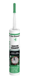 Uszczelniacz dekarski kauczukowy Bostik Rubber-Seal bezbarwny, 280 ml