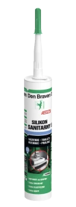 Silikon sanitarny Bostik Extra, biały, 280 ml