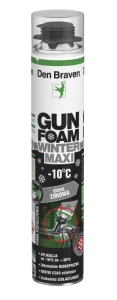 Piana pistoletowa poliuretanowa zimowa Bostik Gun Foam Winter Maxi, 825 ml