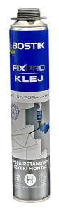 Pianoklej do styropianu Bostik FixPro EPS/XPS, szary, 750 ml
