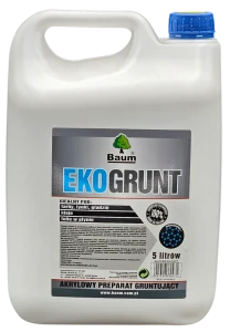 Grunt akrylowy Baum Ekogrunt, 5 l
