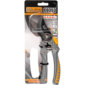 Sekator ogrodniczy kowadełkowy, aluminiowy teflonowany, 205 mm, do Ø20 mm