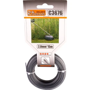 Żyłka do podkaszarki DUO gwiazdkowa, 2,0 mm x 15 m