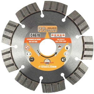 Tarcza diamentowa do cięcia betonu zbrojonego, 125 mm
