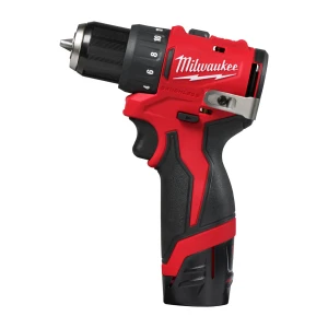 Wiertarko-wkrętarka Milwaukee M12 BLDDRC-202C, 2×2,0 Ah