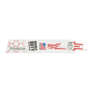 Brzeszczoty bimetalowe do piły szablastej Milwaukee TORCH 150 mm, 18 TPI, 5 szt.