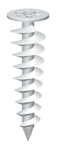 Łącznik spiralny do styropianu z tworzywa, 50 mm