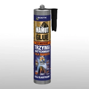 Klej montażowy hybrydowy Bostik Mamut Glue, biały, 290 ml